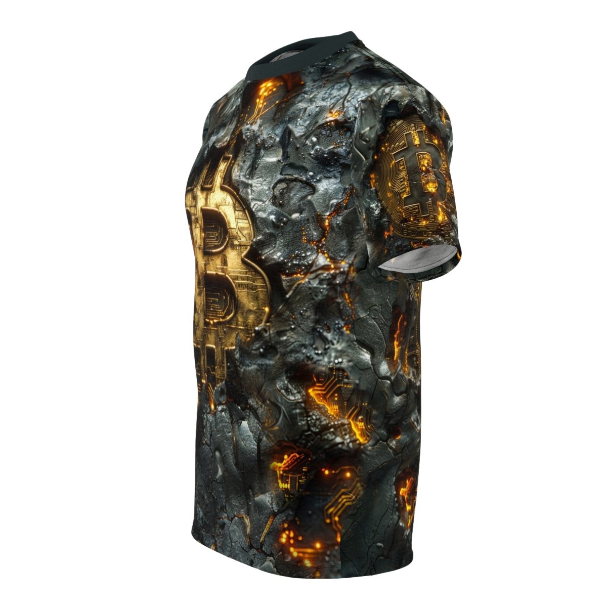 Digital Frontier T-Shirt (AOP) - Elegant Deer