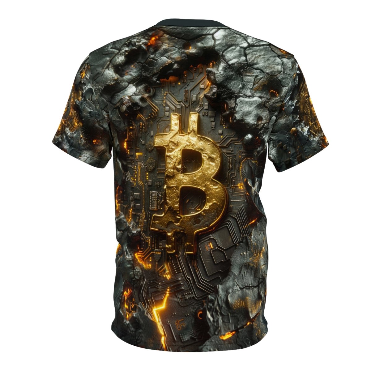 Digital Frontier T-Shirt (AOP) - Elegant Deer