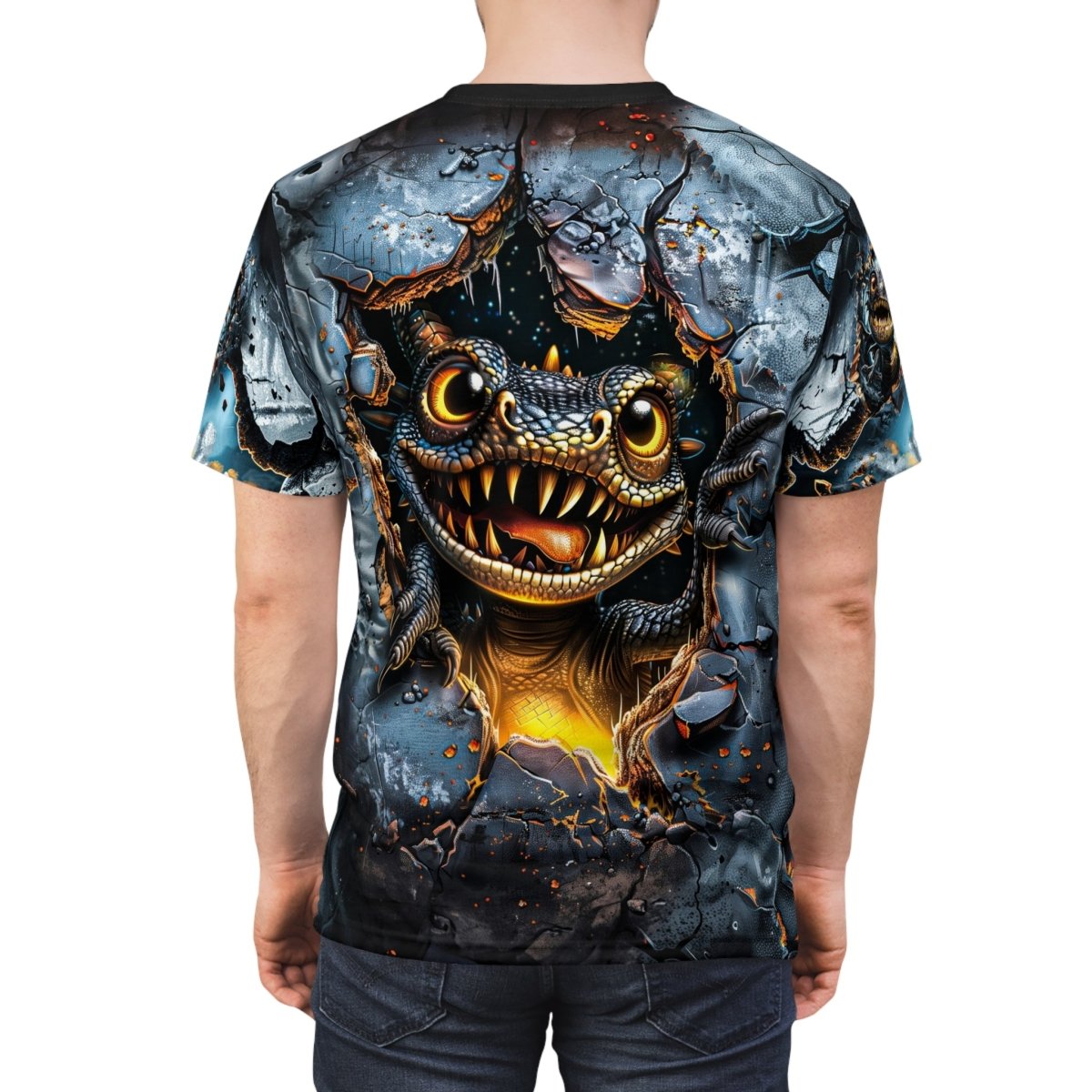 Dragon Hatchling T-Shirt (AOP) - Elegant Deer