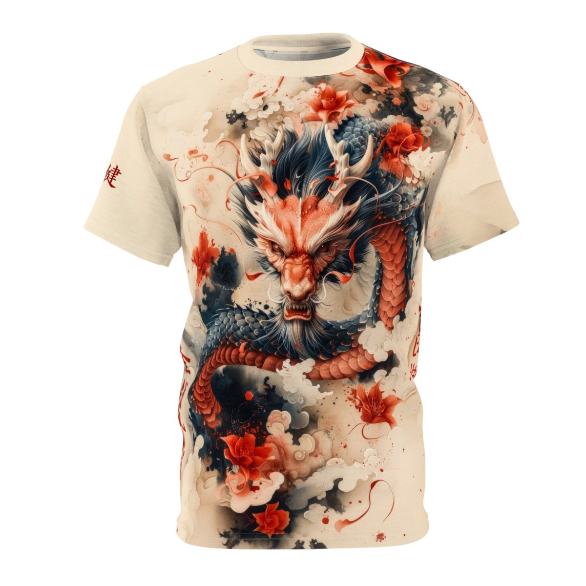 Dragon Talisman T-Shirt (AOP) - Elegant Deer