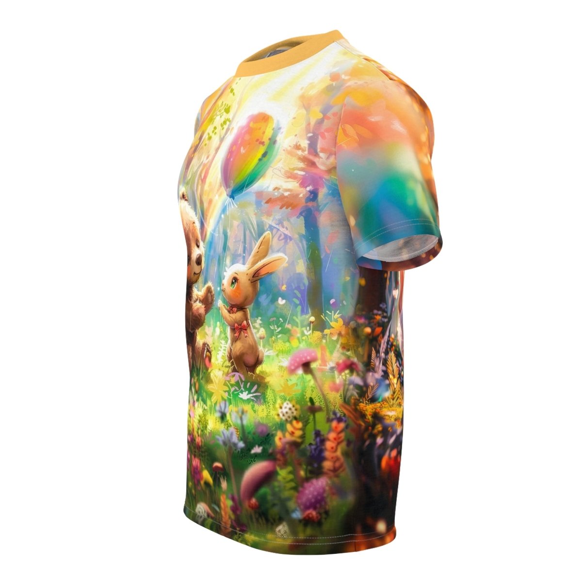 Dreamy Forest Adventure AOP T-Shirt, - Elegant Deer