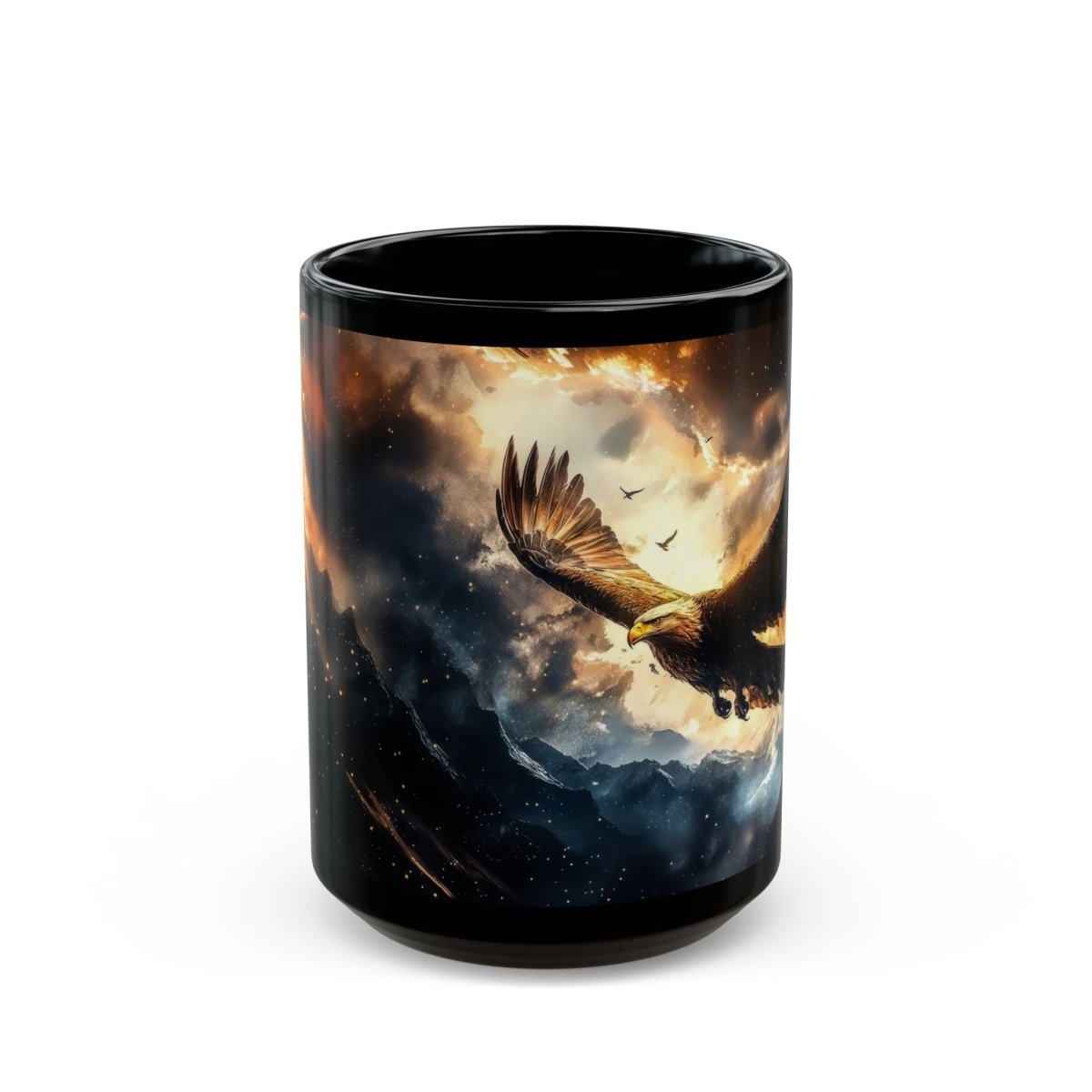 🦅 Eagle Spirit – Sky Guardian Mug 🌄 - Elegant Deer