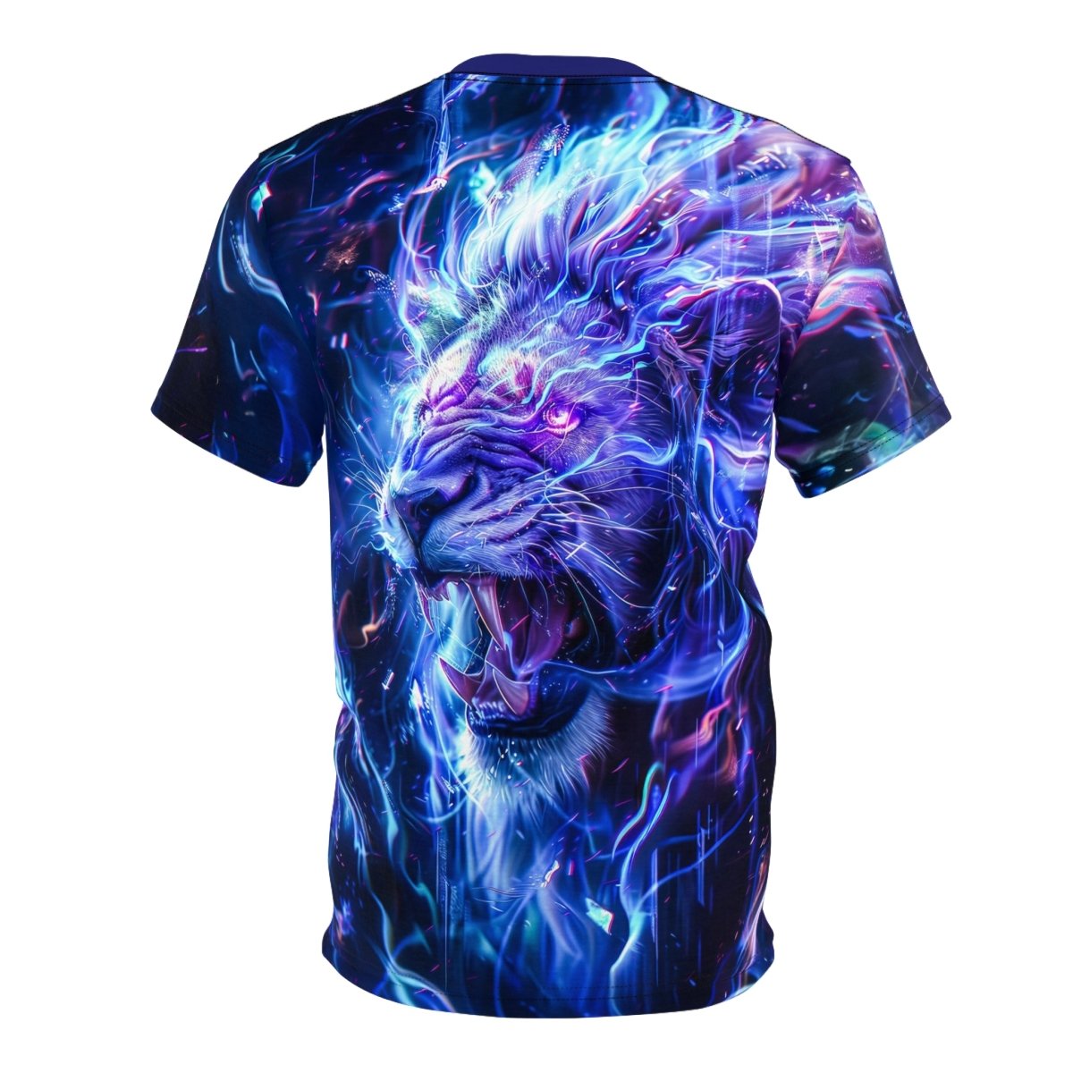 Electric Lion T-Shirt (AOP) - Elegant Deer