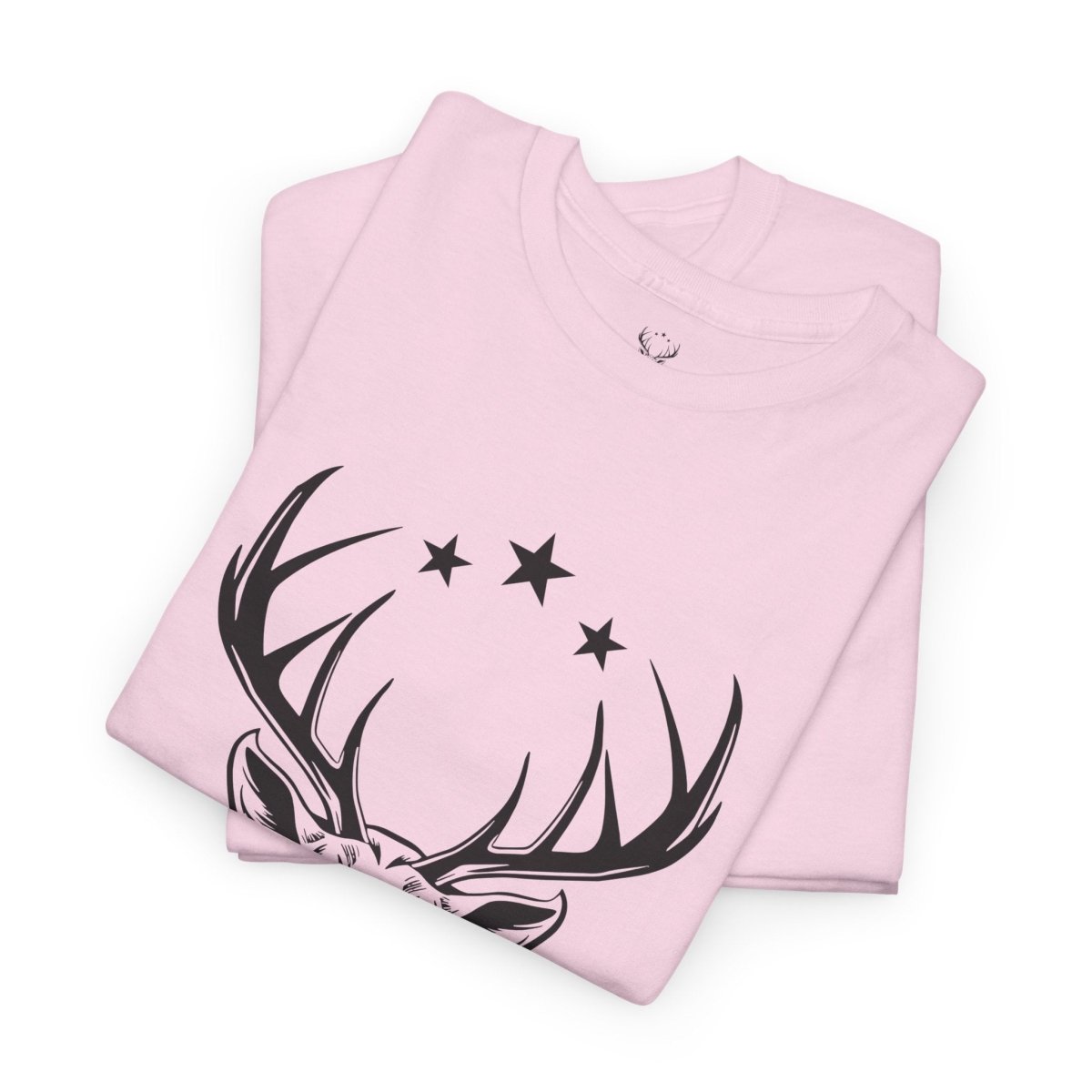 Elegant Deer Unisex Heavy Cotton T-shirt Collection Winter 2024 - Elegant Deer