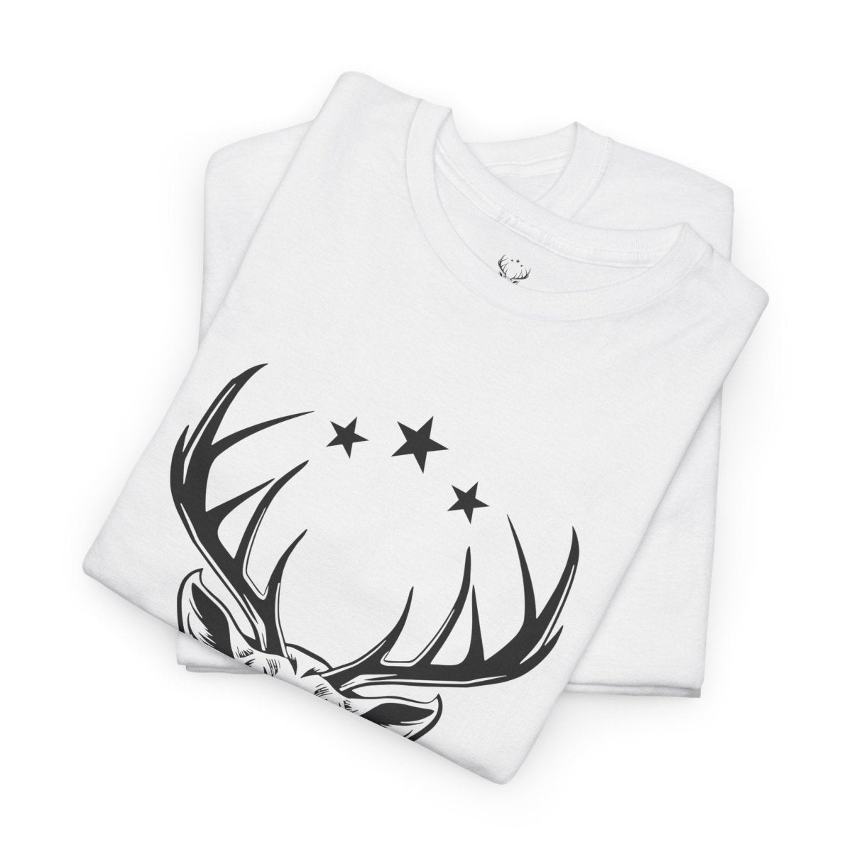 Elegant Deer Unisex Heavy Cotton T-shirt Collection Winter 2024 - Elegant Deer