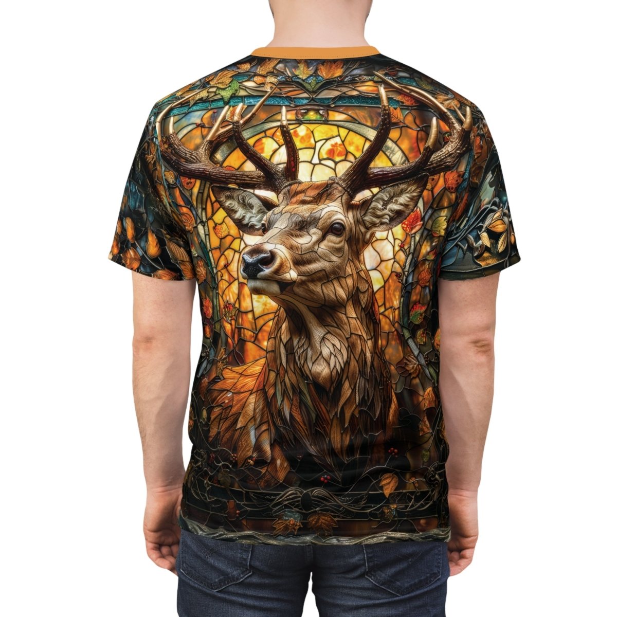 Enchanted Forest Stag T-Shirt (AOP) - Elegant Deer
