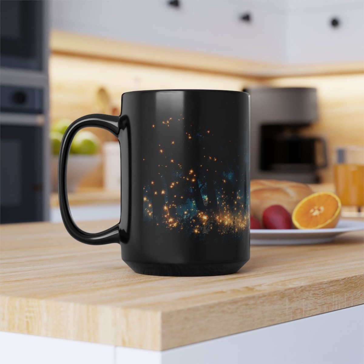 Enchanted Moonlit Forest Mug – A Touch of Magic 15oz - Elegant Deer