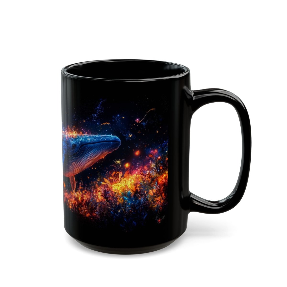 🐋 Enchanted Whale – Ocean Serenity Mug 🌊 - Elegant Deer