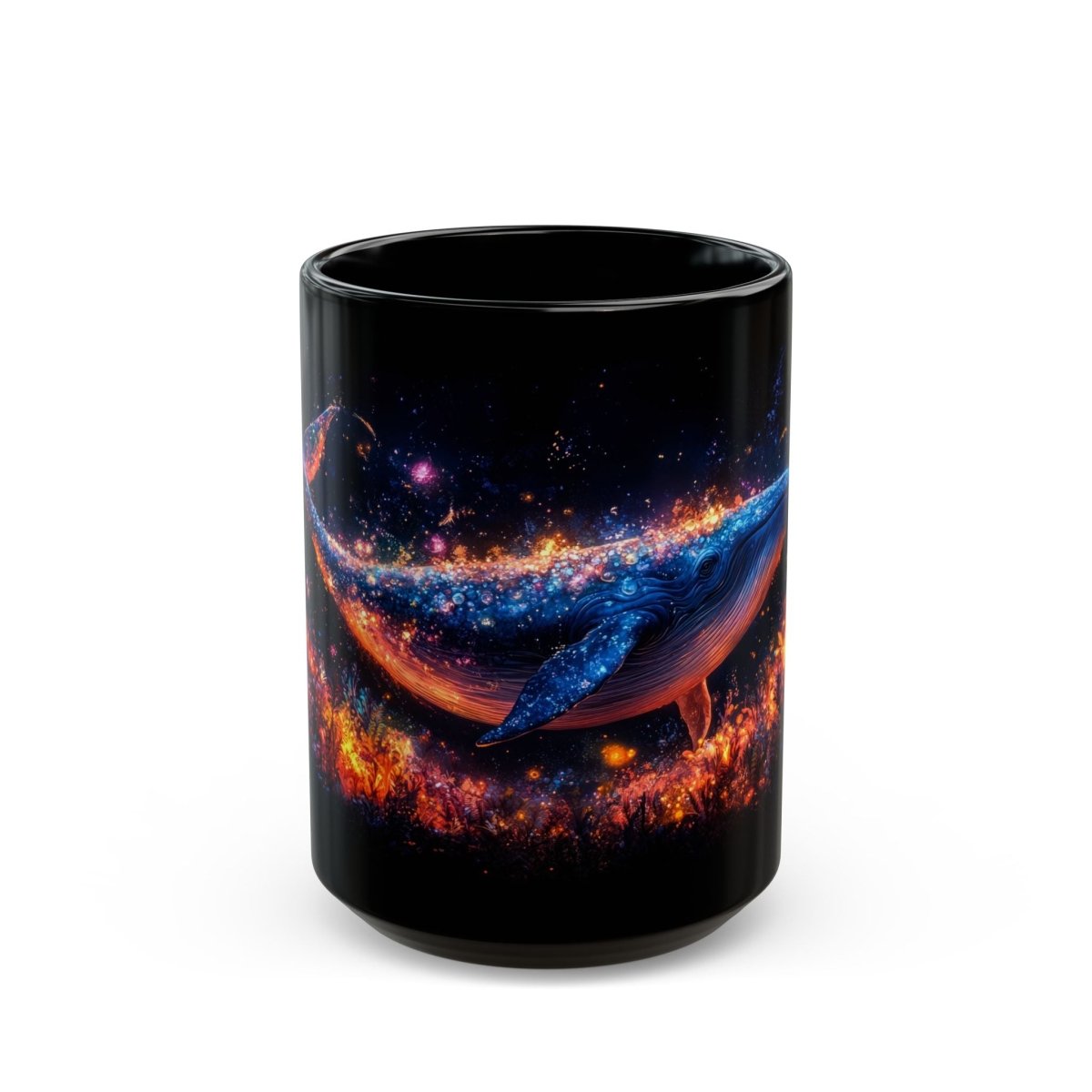 🐋 Enchanted Whale – Ocean Serenity Mug 🌊 - Elegant Deer