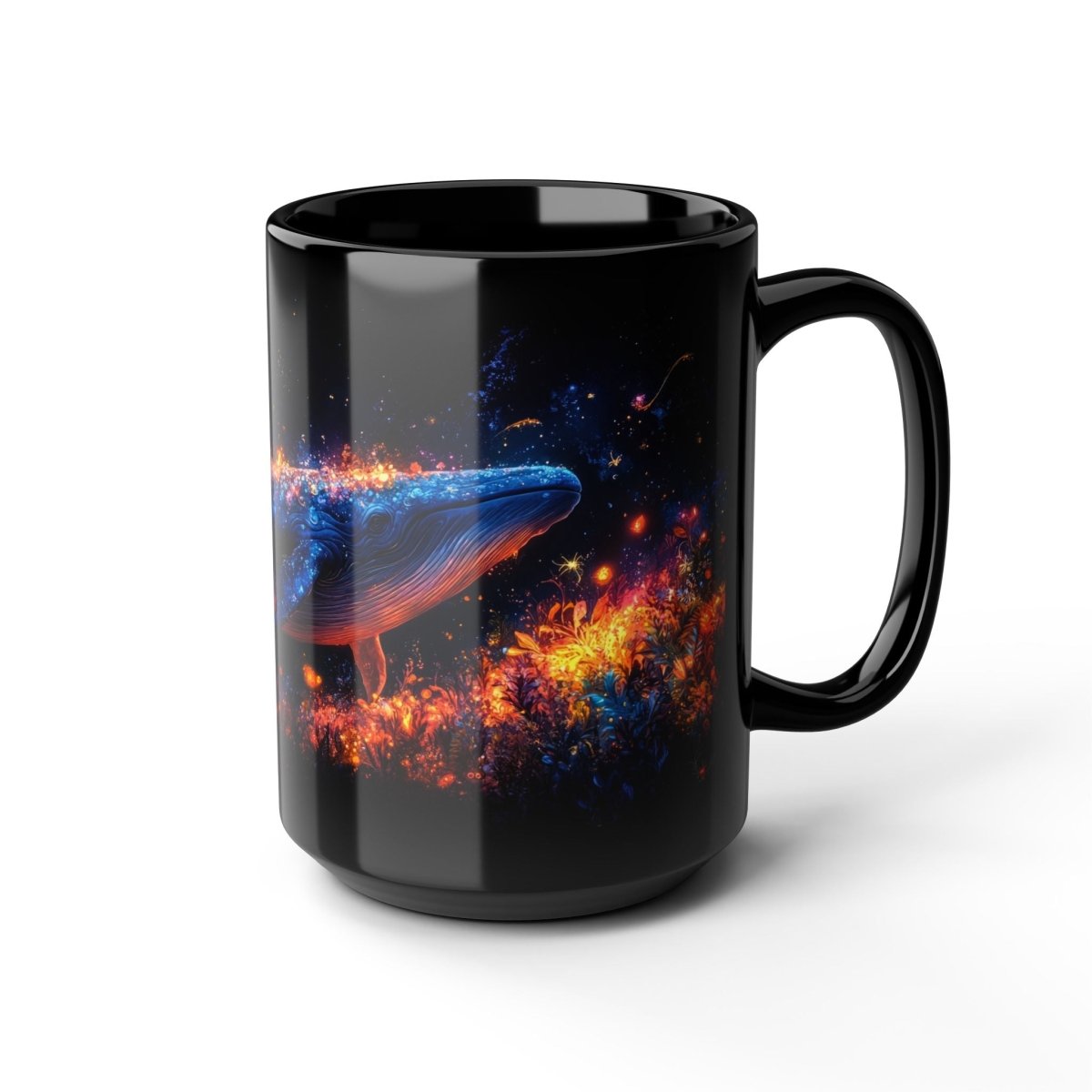 🐋 Enchanted Whale – Ocean Serenity Mug 🌊 - Elegant Deer