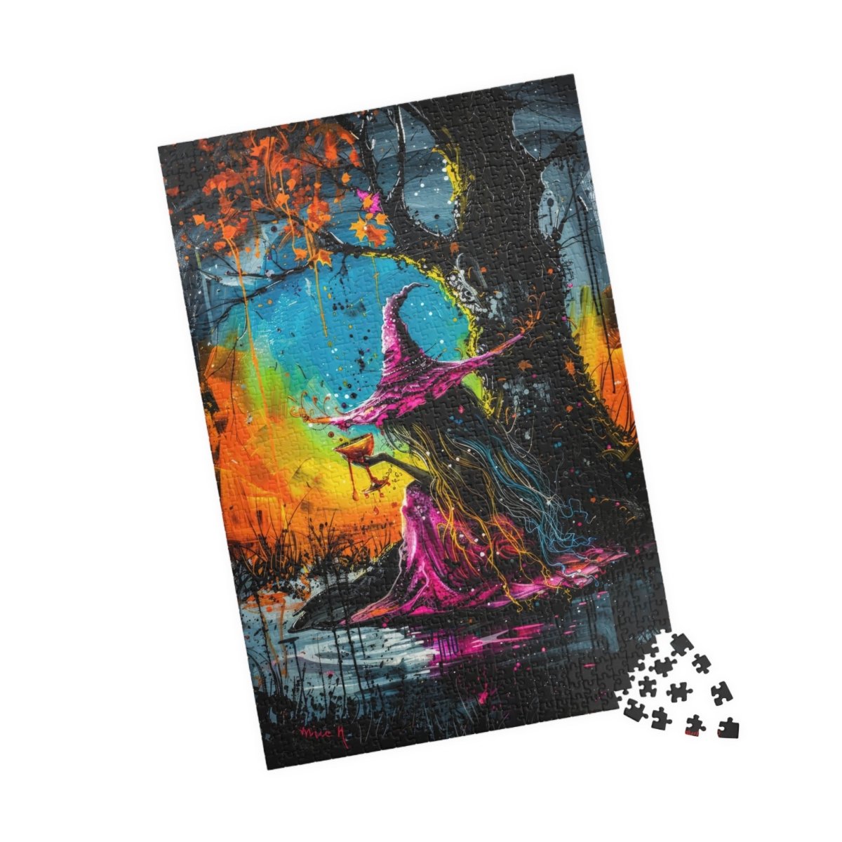 ๐งโโ๏ธ Enchanted Witch Puzzle โ Spellbound Colors Edition ๐ - Elegant Deer