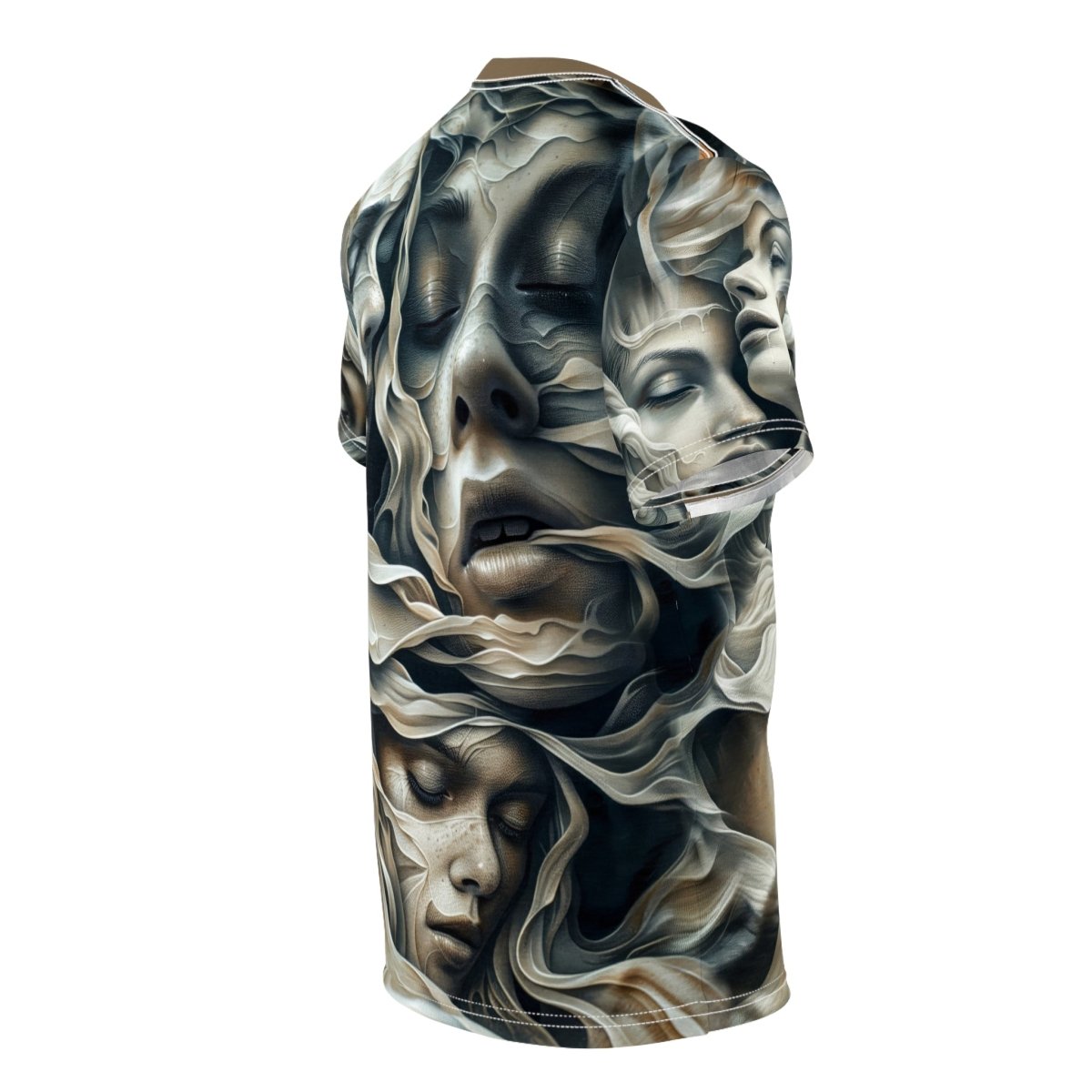 Ethereal Faces T-Shirt (AOP) - Elegant Deer