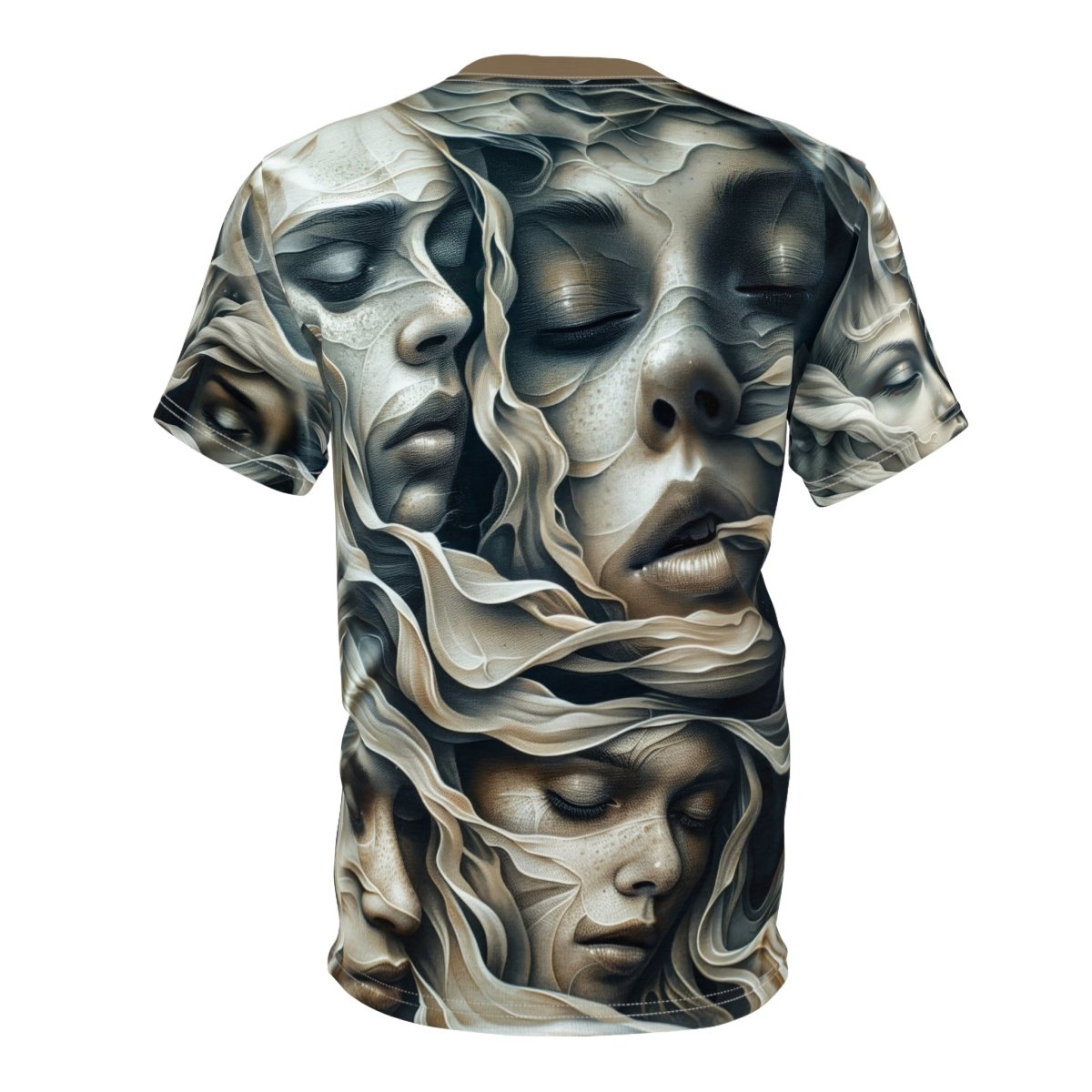 Ethereal Faces T-Shirt (AOP) - Elegant Deer