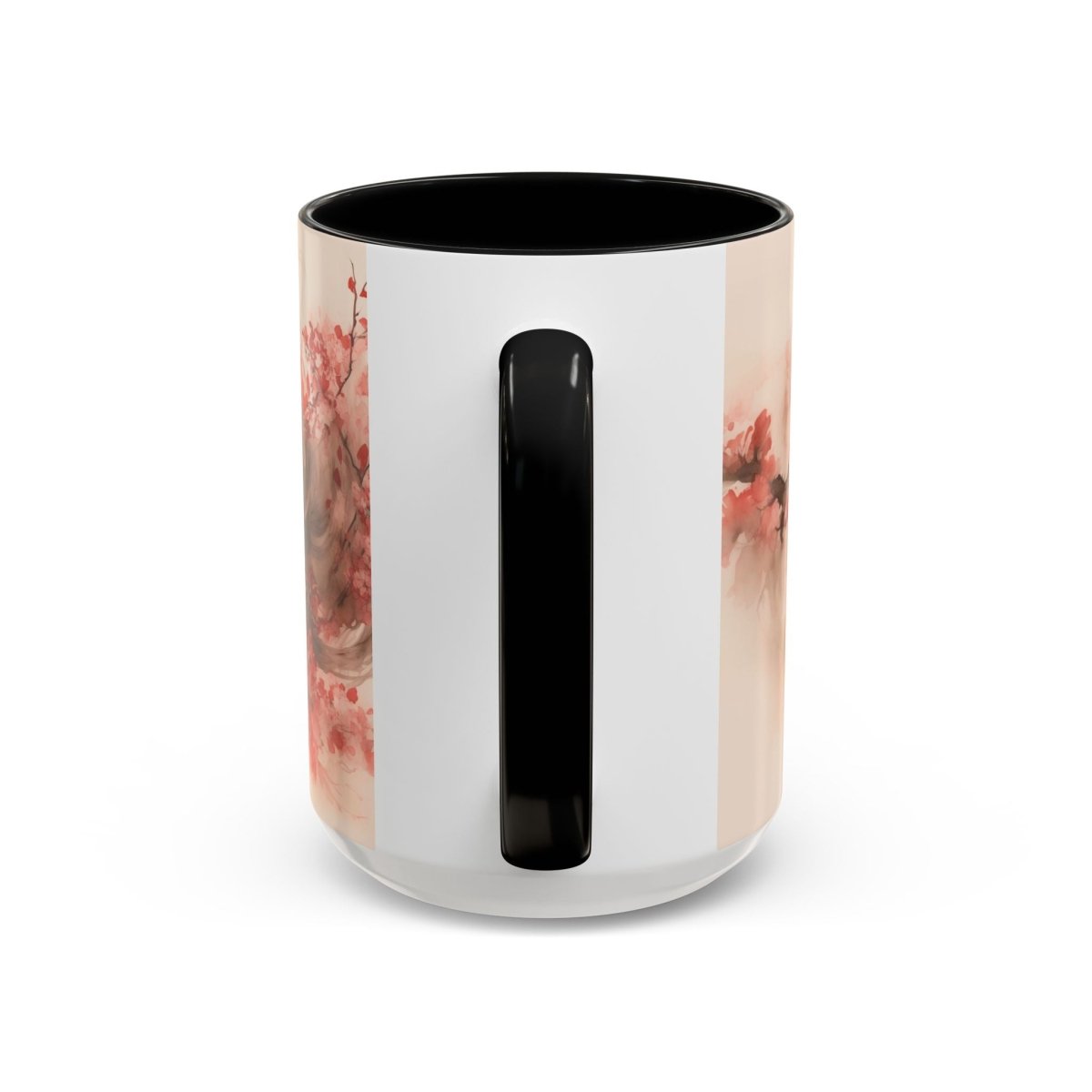 Exquisite Blossom Beauty Coffee Mug, 15oz - Elegant Deer