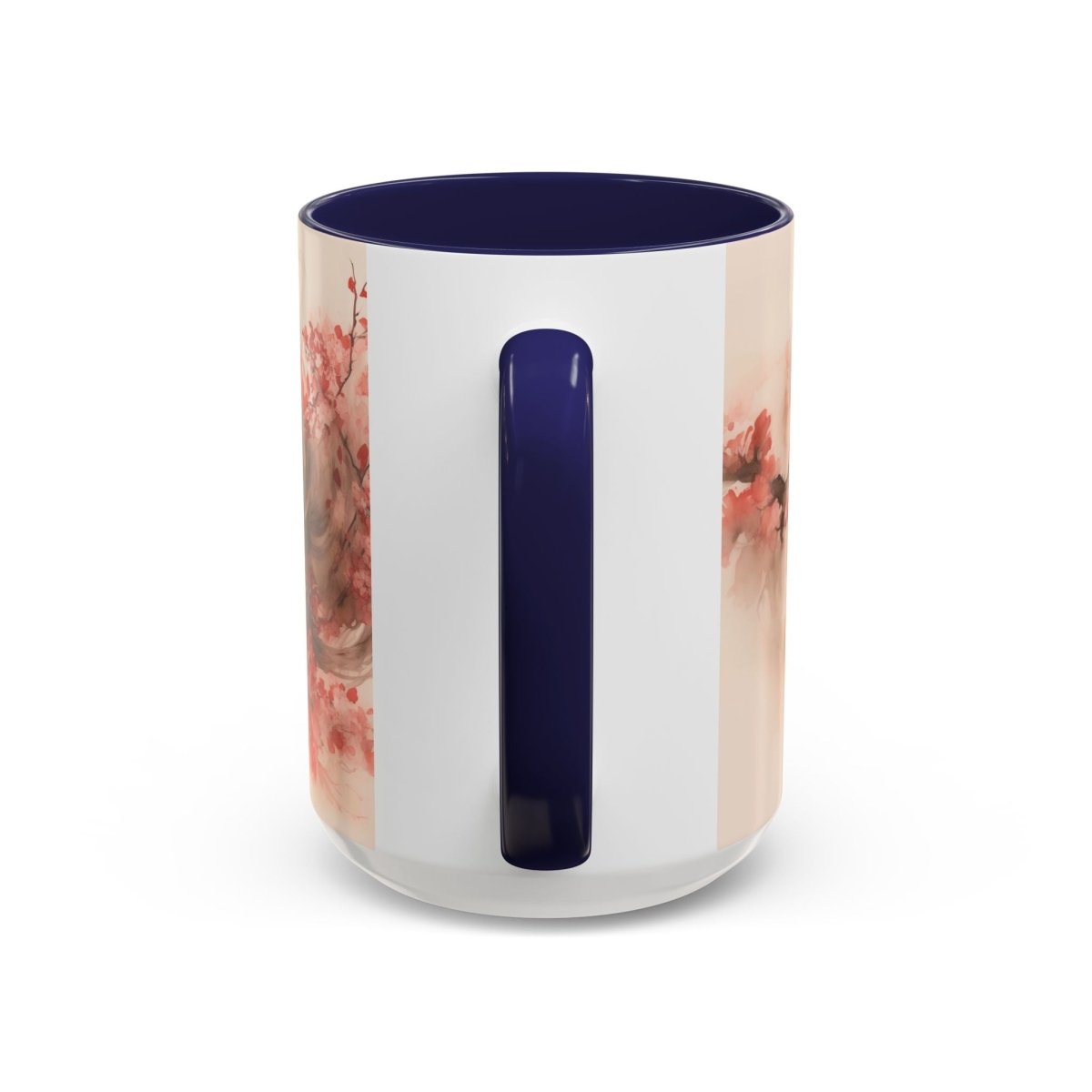 Exquisite Blossom Beauty Coffee Mug, 15oz - Elegant Deer