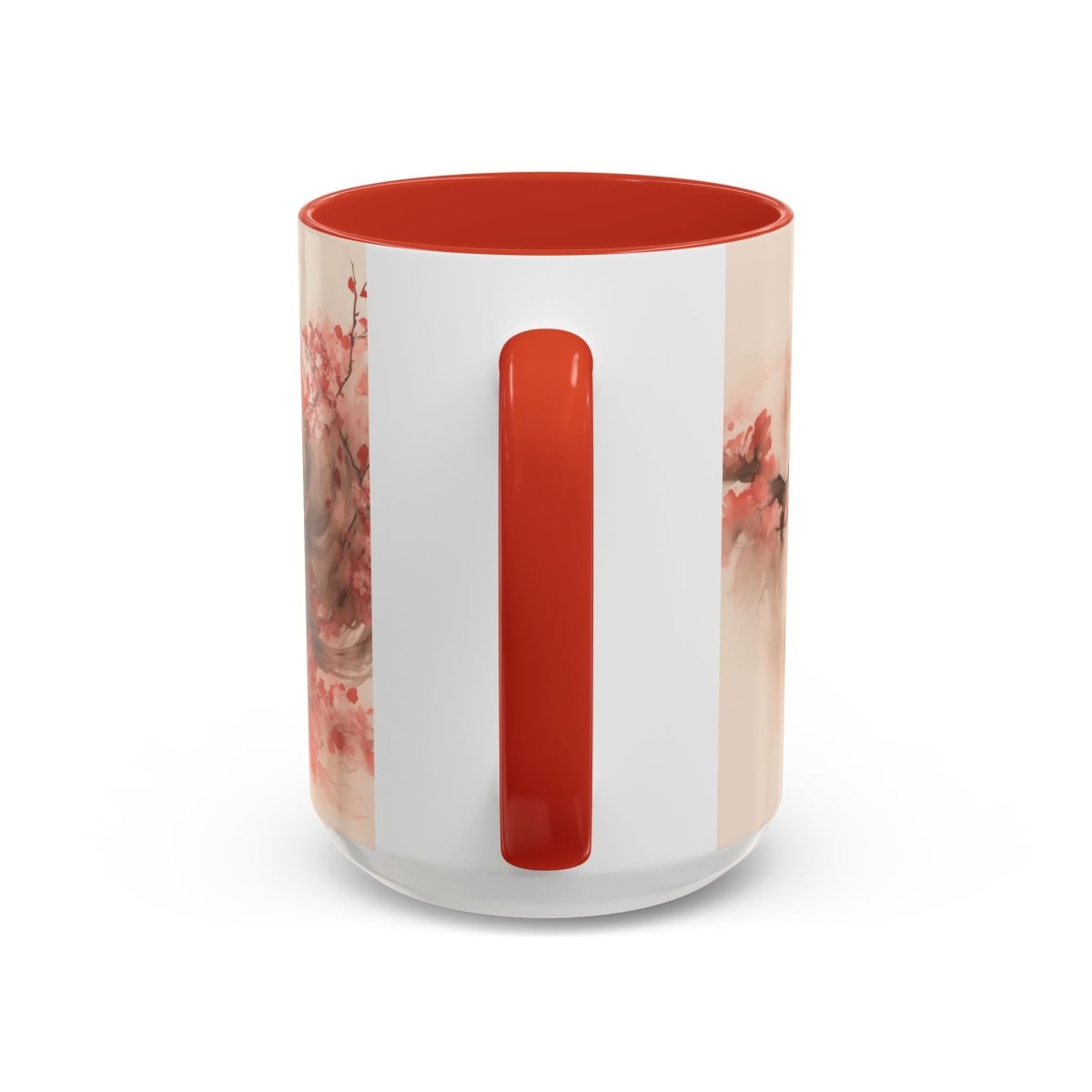 Exquisite Blossom Beauty Coffee Mug, 15oz - Elegant Deer
