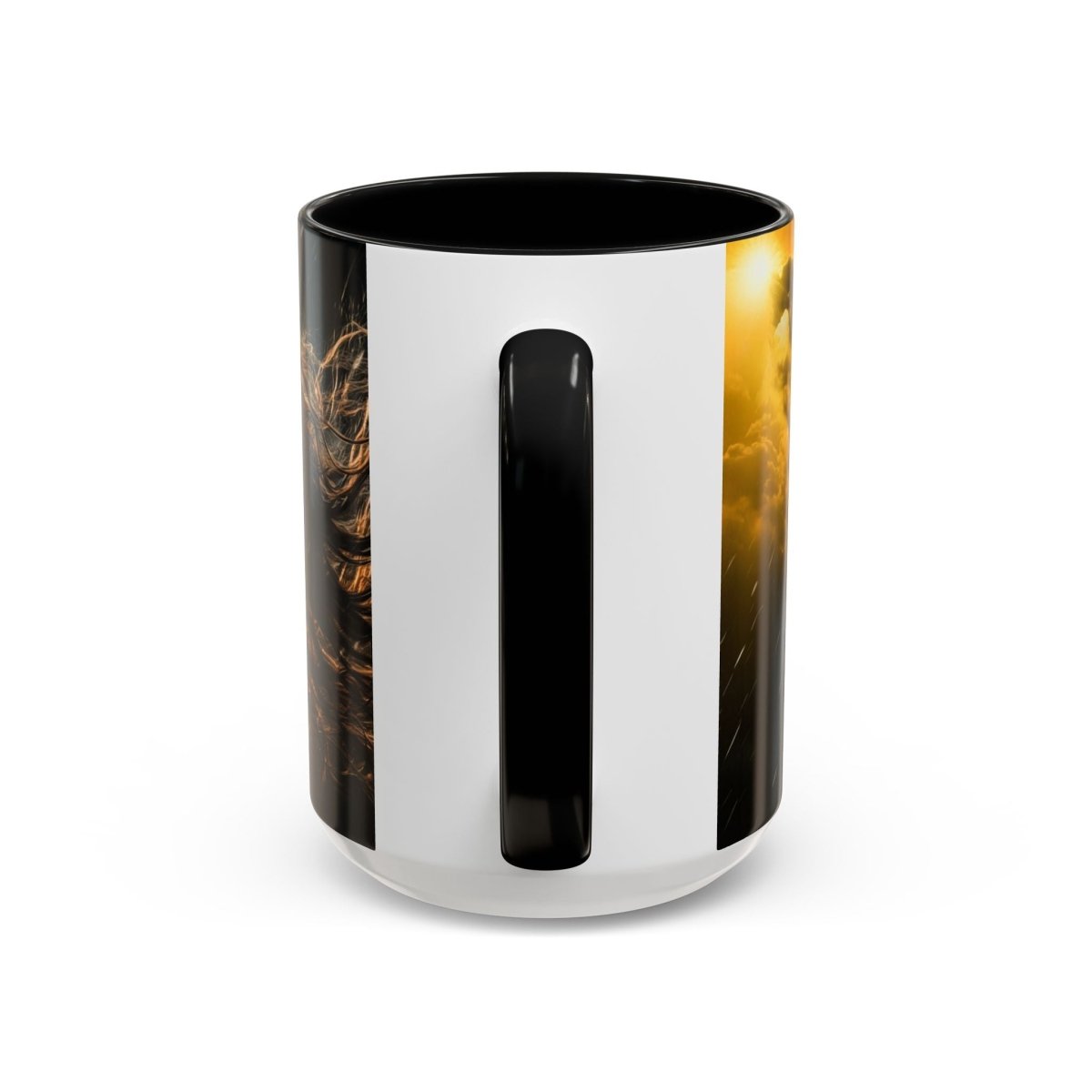 Exquisite Rainy Day Elegance Coffee Mug, 15oz - Elegant Deer