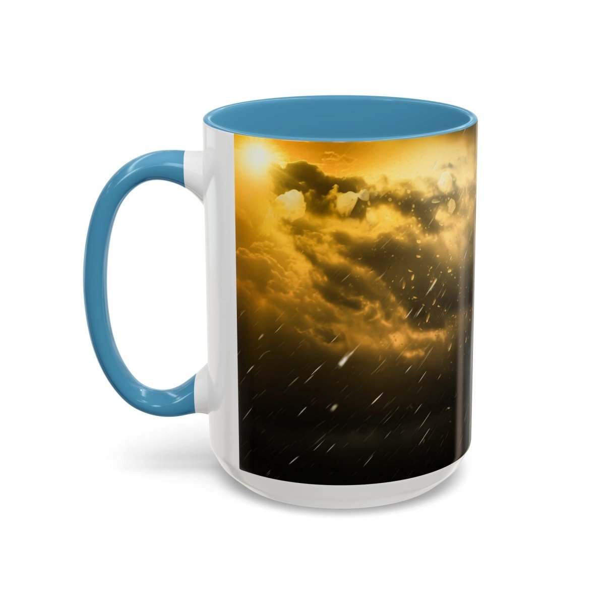 Exquisite Rainy Day Elegance Coffee Mug, 15oz - Elegant Deer