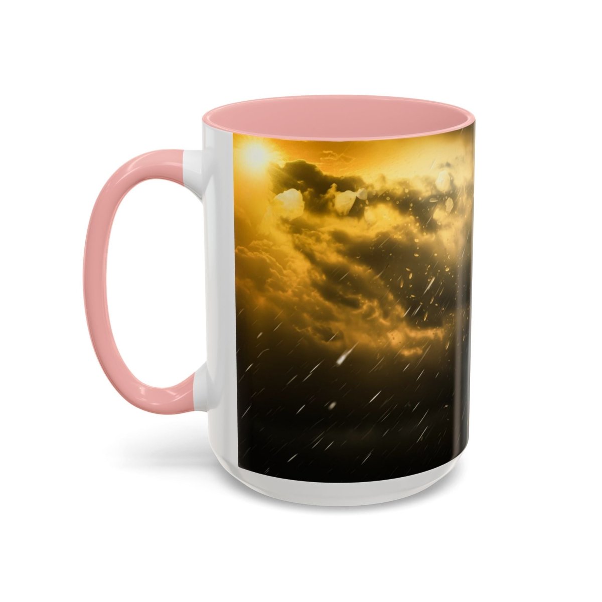 Exquisite Rainy Day Elegance Coffee Mug, 15oz - Elegant Deer