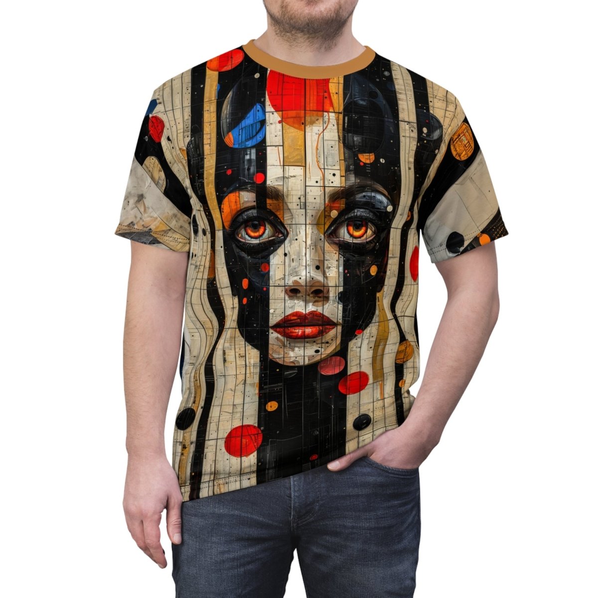 Faces of Art T-Shirt (AOP) - Elegant Deer