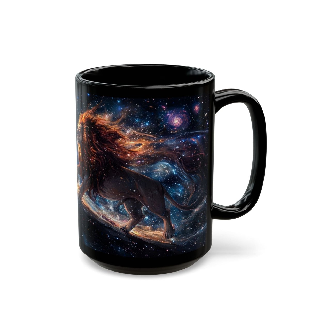 🌌🦁 Galactic Lion – Cosmic Guardian - Elegant Deer