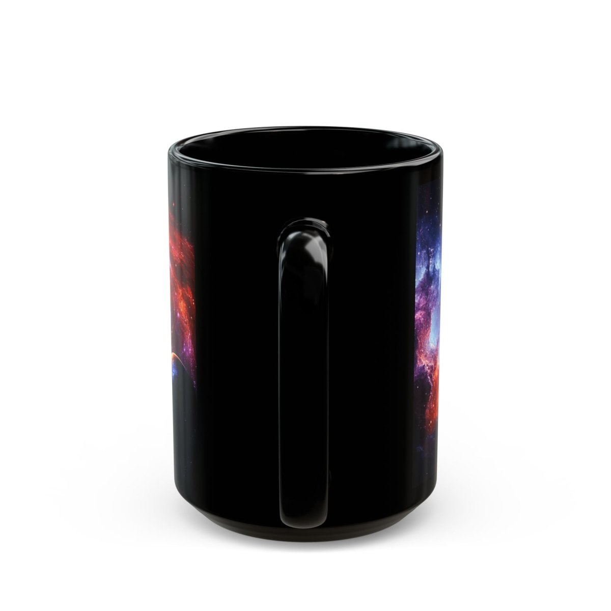 Galactic Spiral Mug – Cosmic Art for Space Enthusiasts 15oz - Elegant Deer