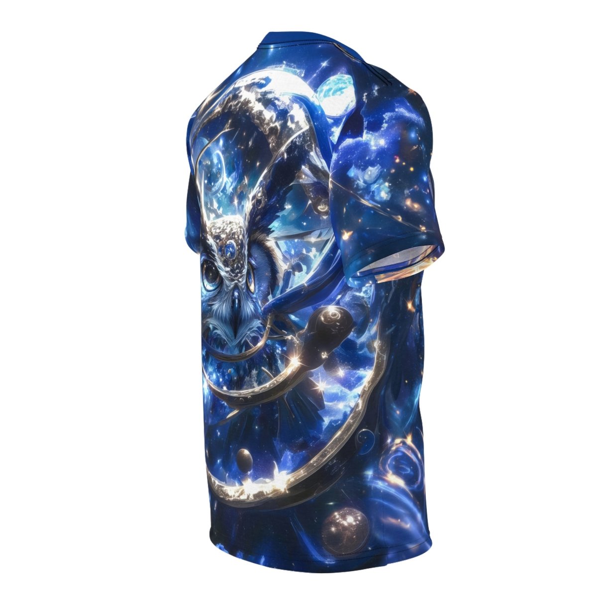 Galaxy Owl T-Shirt (AOP) - Elegant Deer