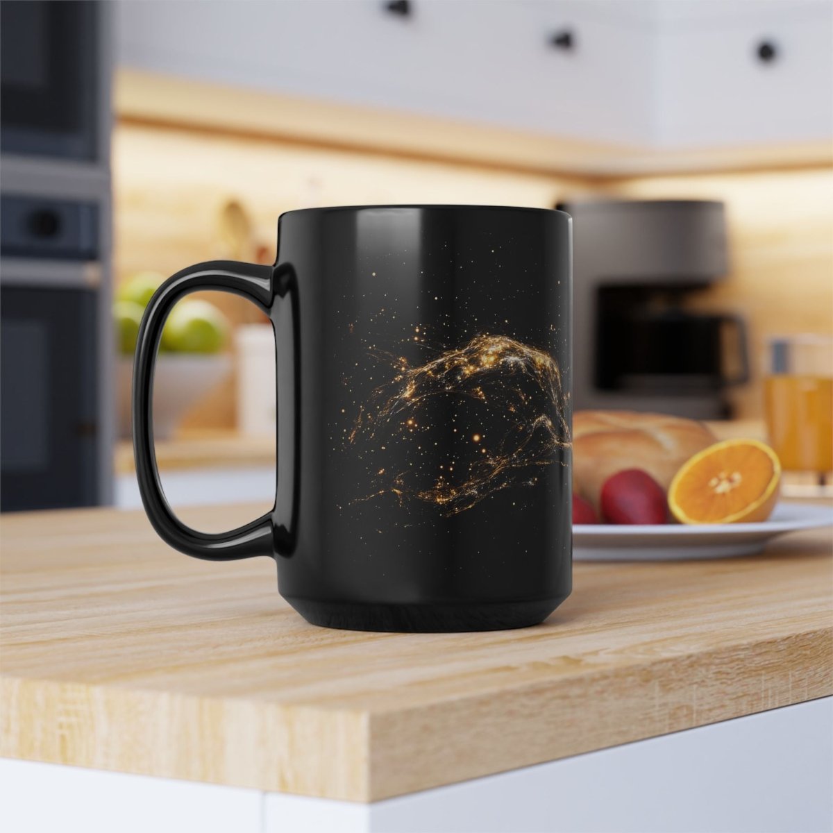 Gemini Mystical Glow Mug ♊ ✨ - Elegant Deer