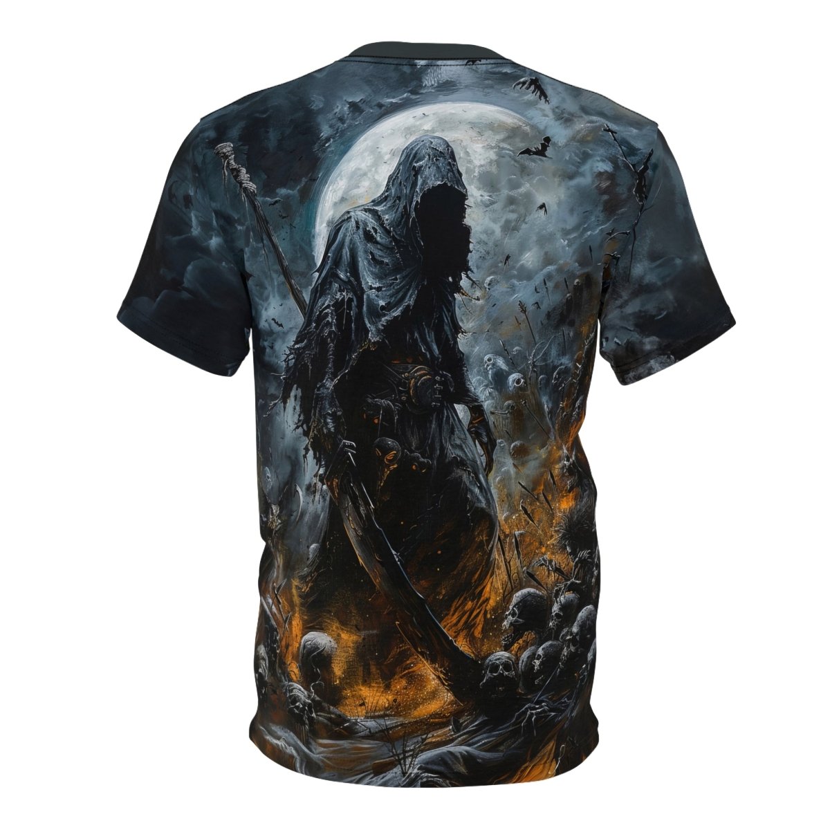 Grim Night T-Shirt (AOP) - Elegant Deer