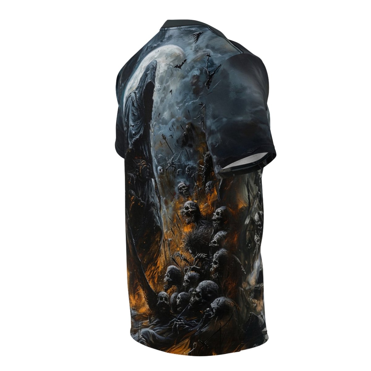 Grim Night T-Shirt (AOP) - Elegant Deer