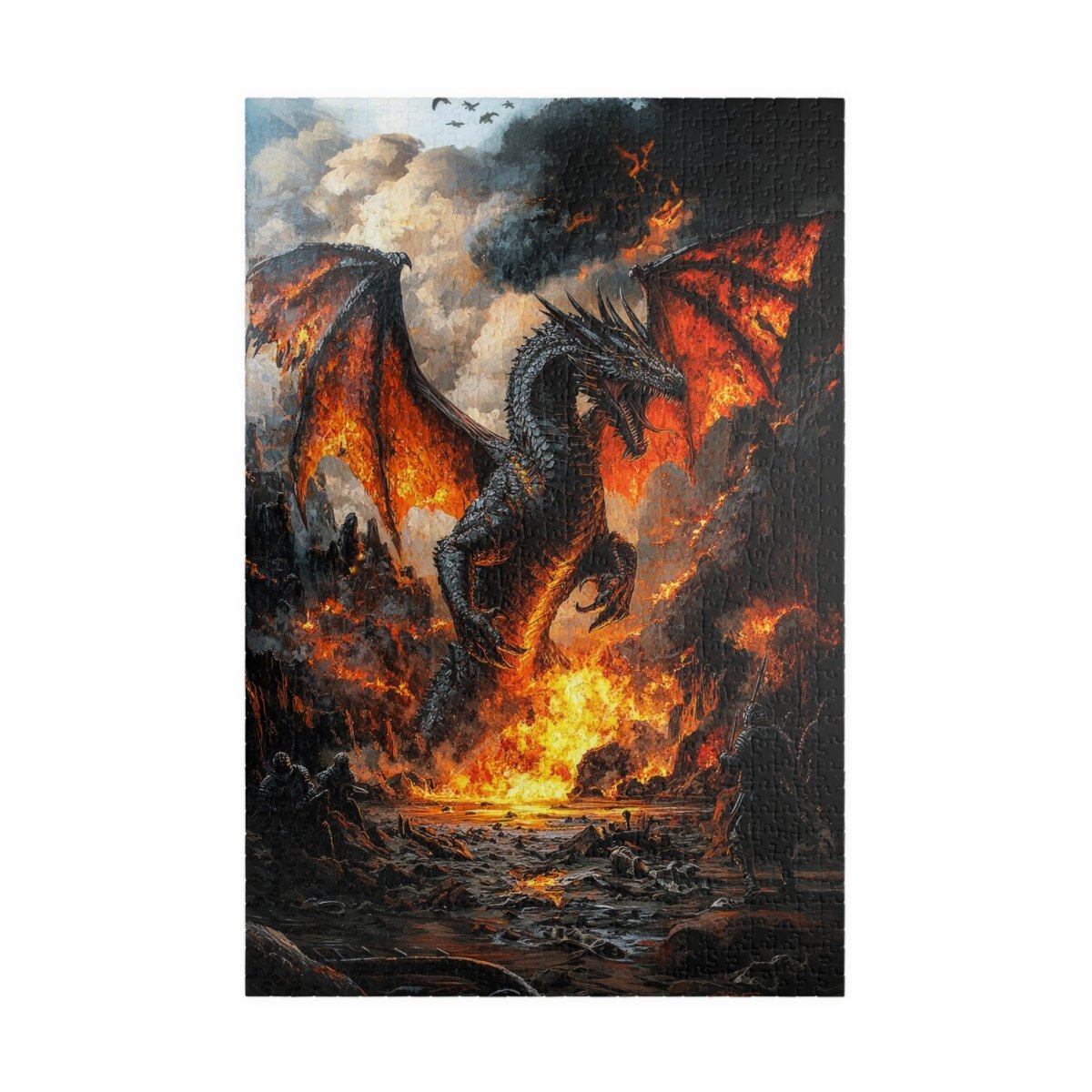 ๐ Inferno Dragon Puzzle โ Epic Fantasy Edition ๐ฅ - Elegant Deer