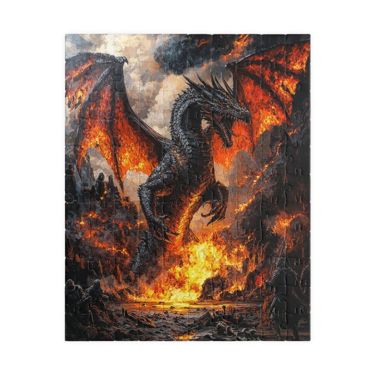 ๐ Inferno Dragon Puzzle โ Epic Fantasy Edition ๐ฅ - Elegant Deer