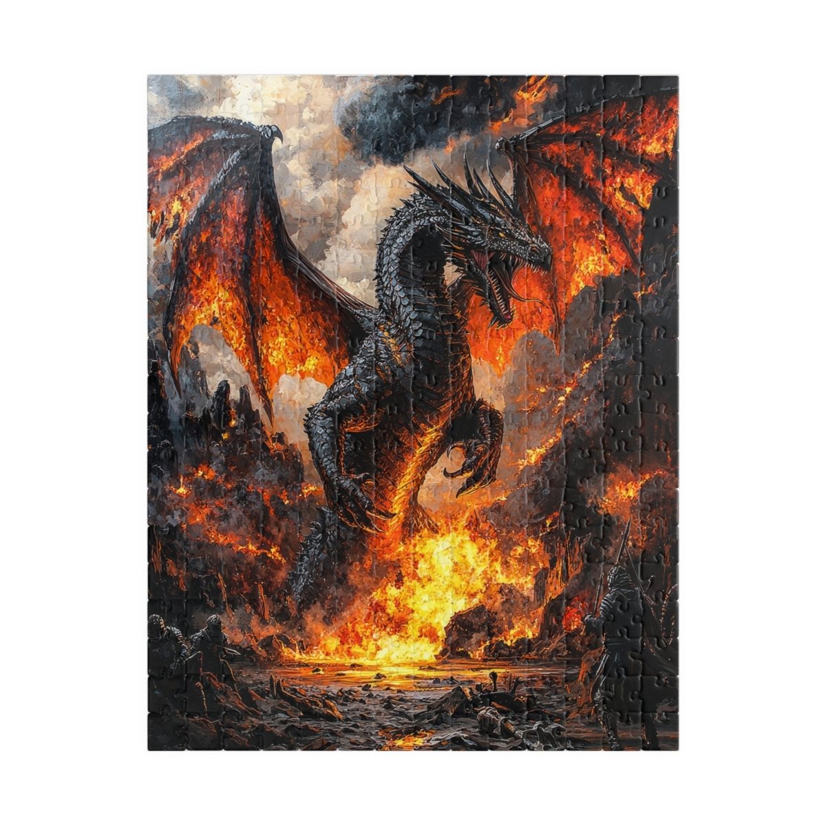 ๐ Inferno Dragon Puzzle โ Epic Fantasy Edition ๐ฅ - Elegant Deer