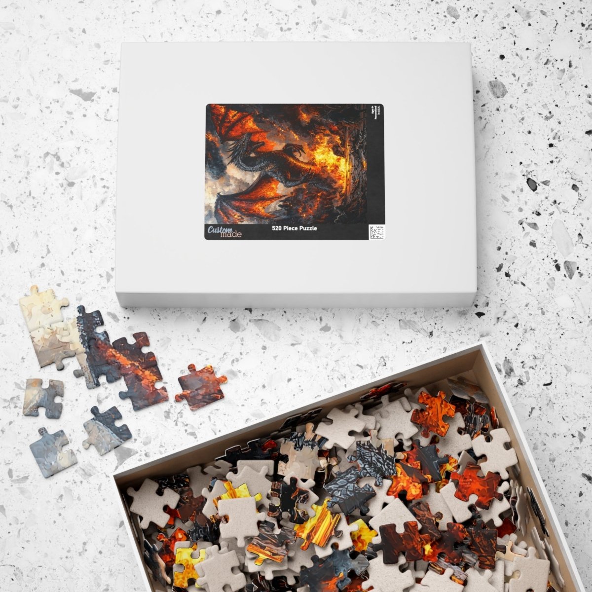 ๐ Inferno Dragon Puzzle โ Epic Fantasy Edition ๐ฅ - Elegant Deer