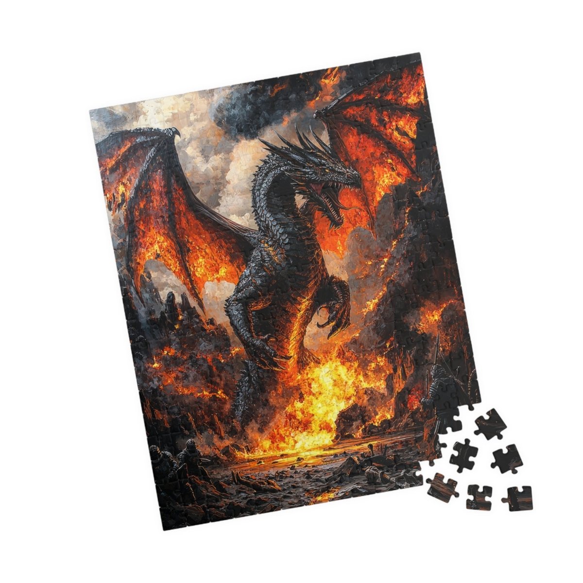 ๐ Inferno Dragon Puzzle โ Epic Fantasy Edition ๐ฅ - Elegant Deer