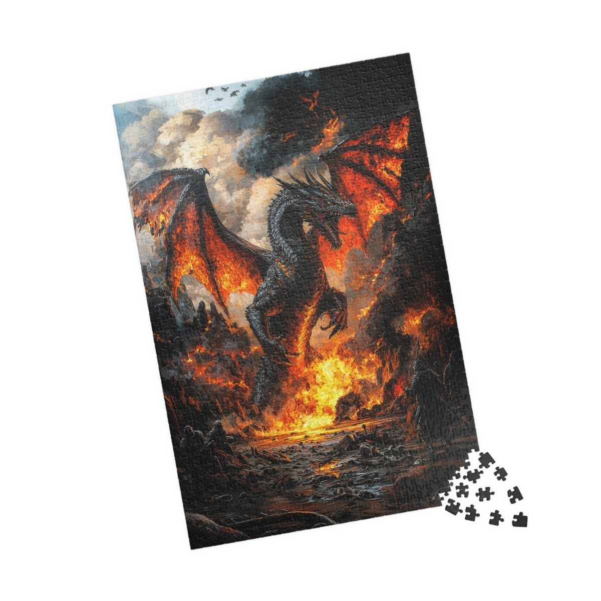๐ Inferno Dragon Puzzle โ Epic Fantasy Edition ๐ฅ - Elegant Deer
