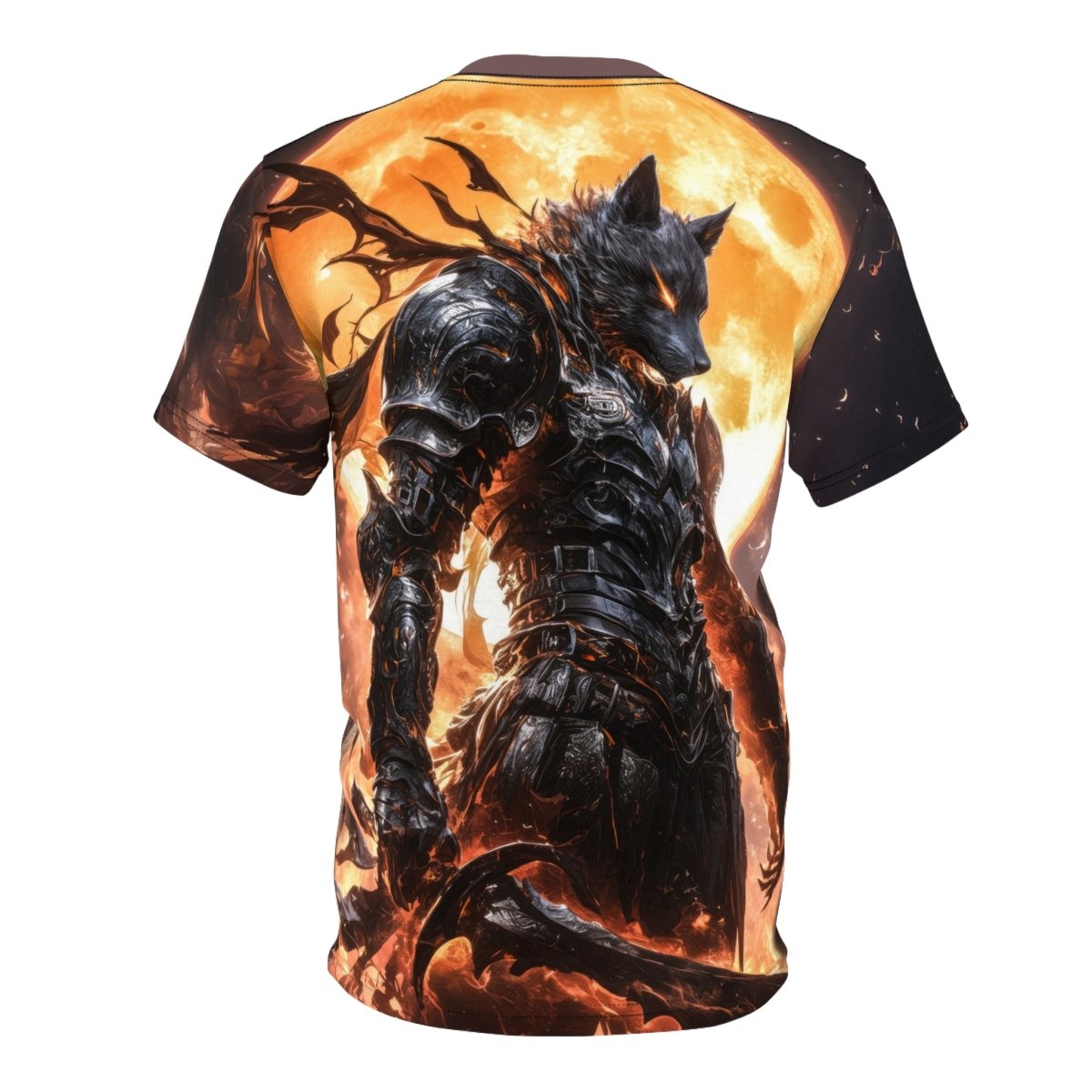 Inferno Werewolf T-Shirt (AOP) - Elegant Deer