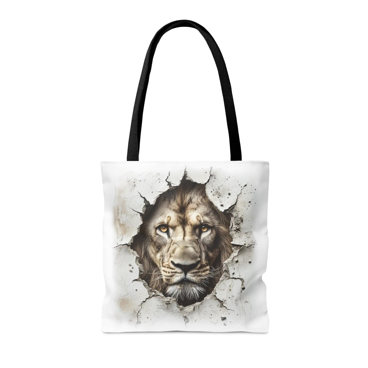 Lion Father with Son Tote Bag - Elegant Deer