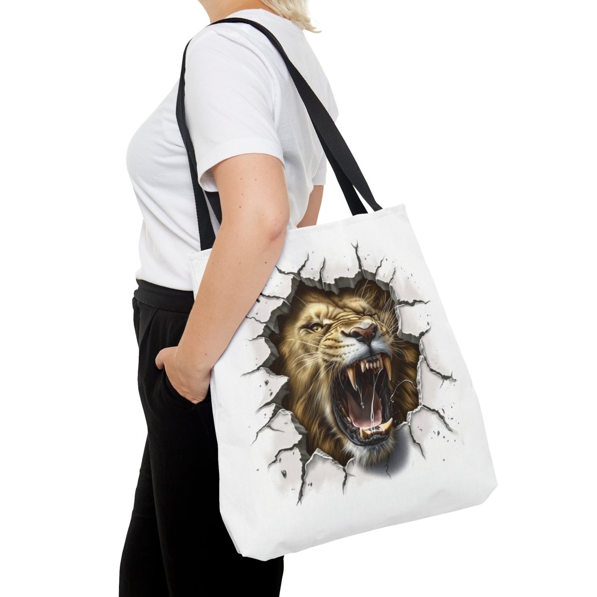 Lion's strength Tote Bag - Elegant Deer