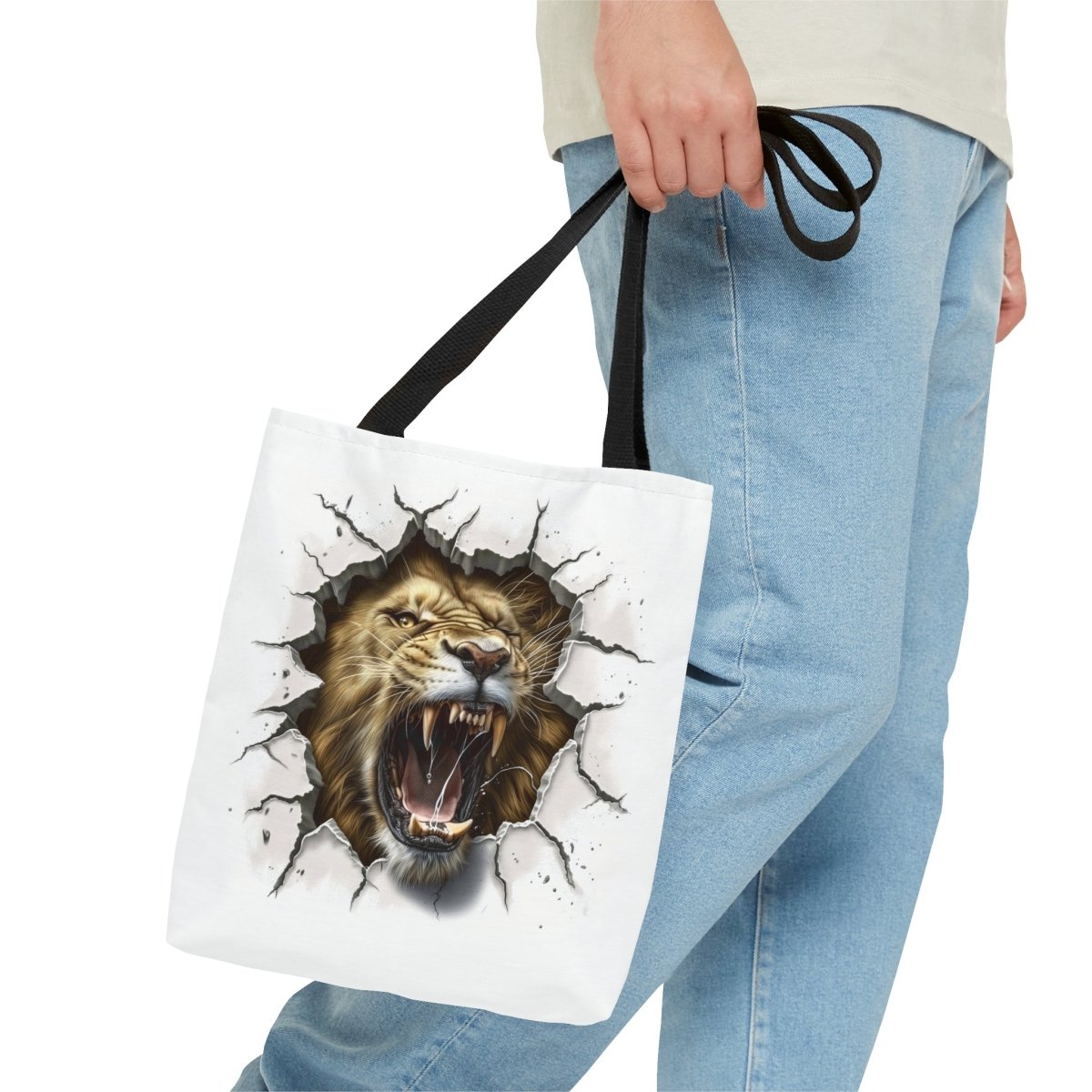 Lion's strength Tote Bag - Elegant Deer