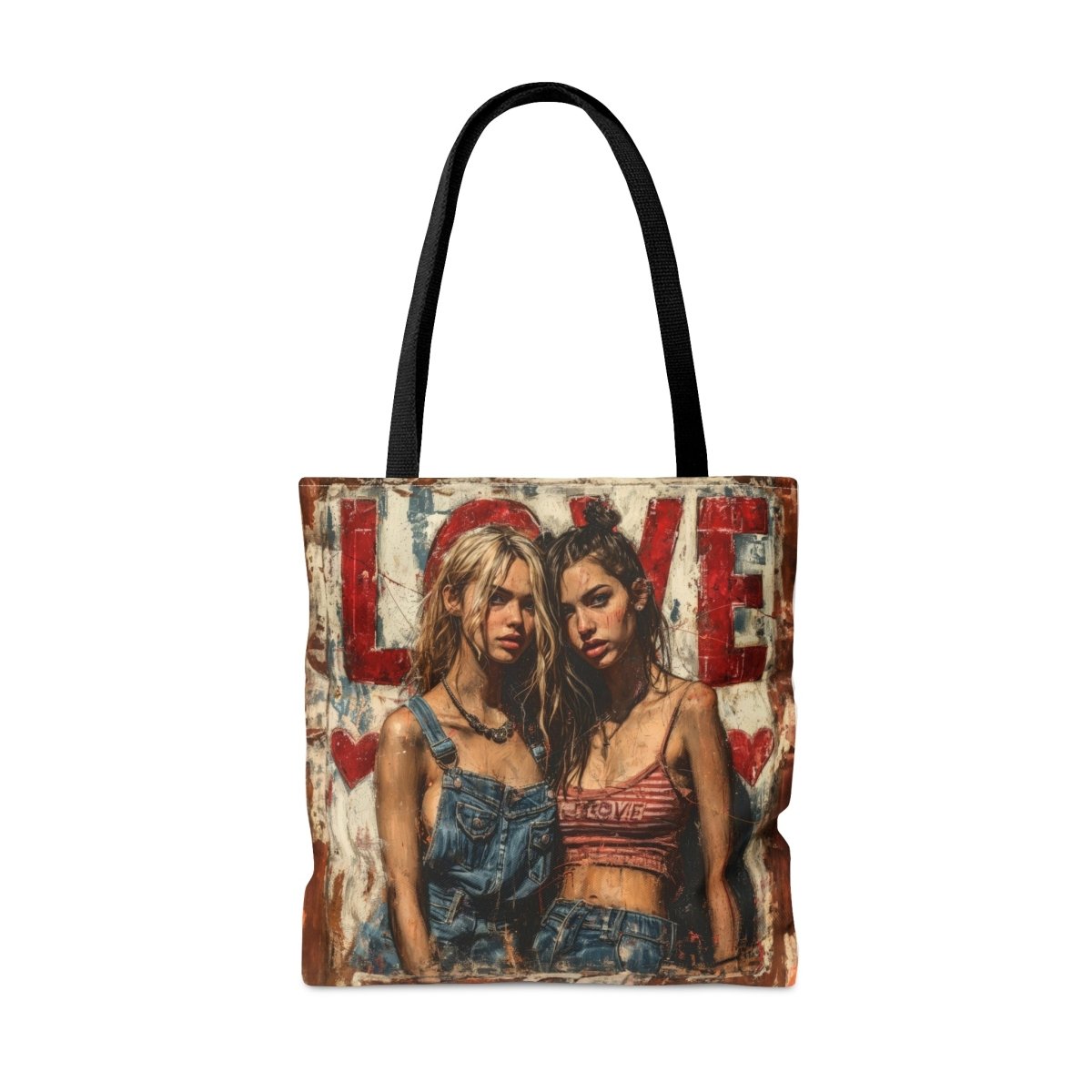 Love and Harmony Tote Bag - Elegant Deer