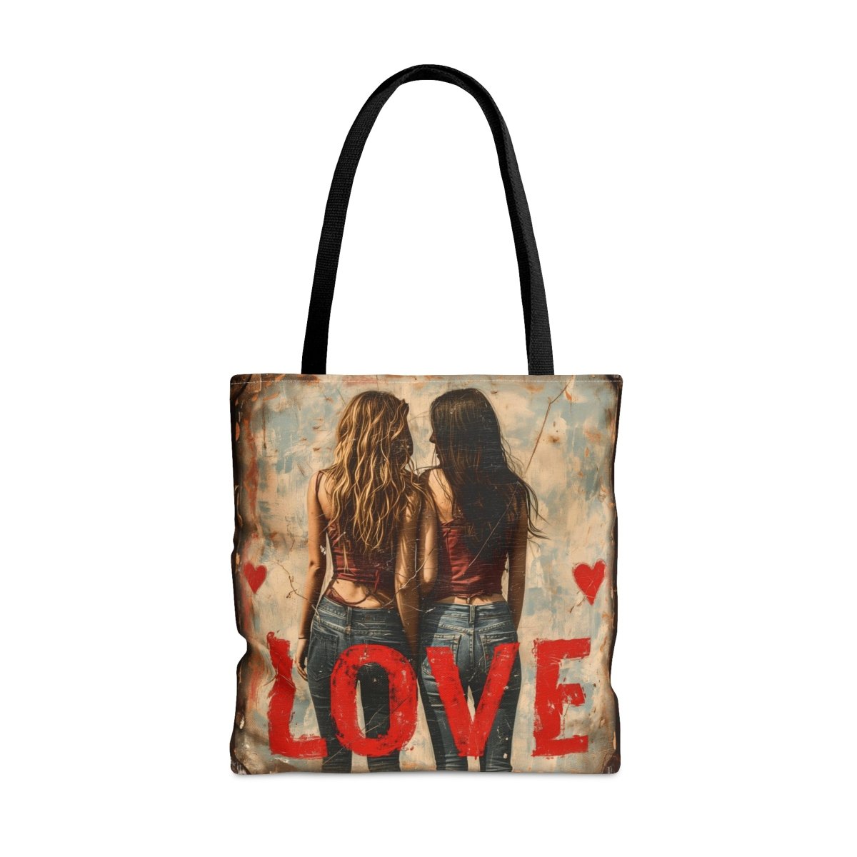 Love and Harmony Tote Bag - Elegant Deer