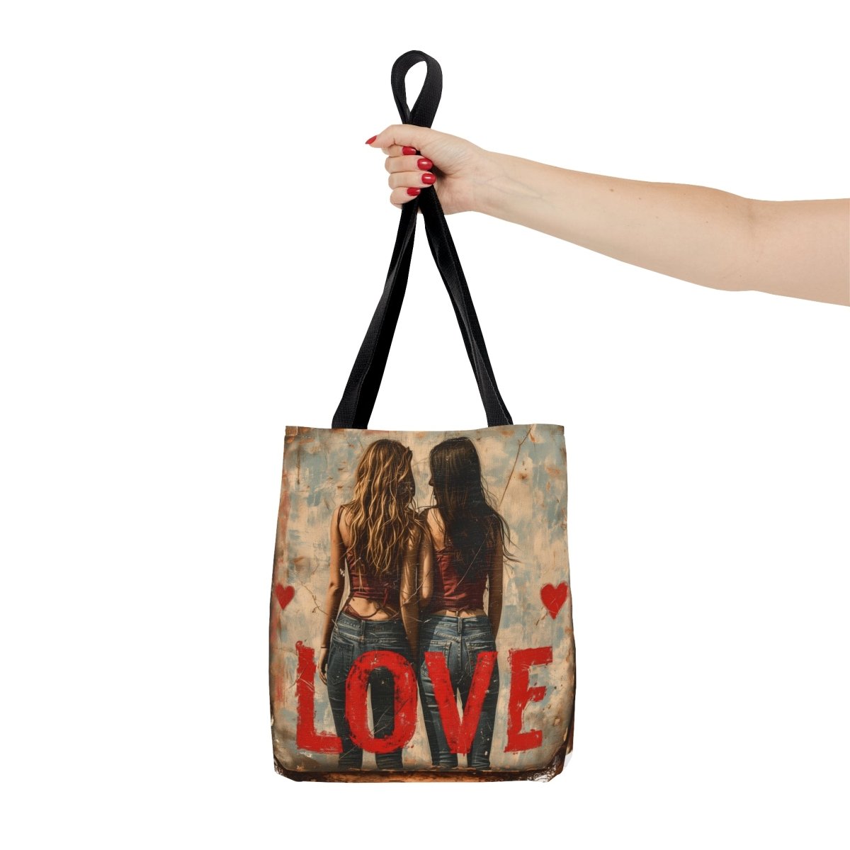 Love and Harmony Tote Bag - Elegant Deer