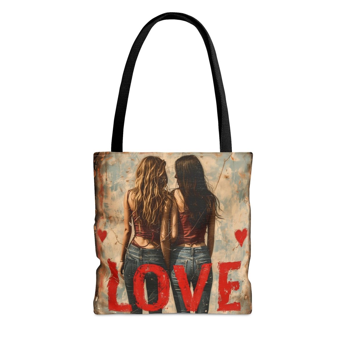 Love and Harmony Tote Bag - Elegant Deer