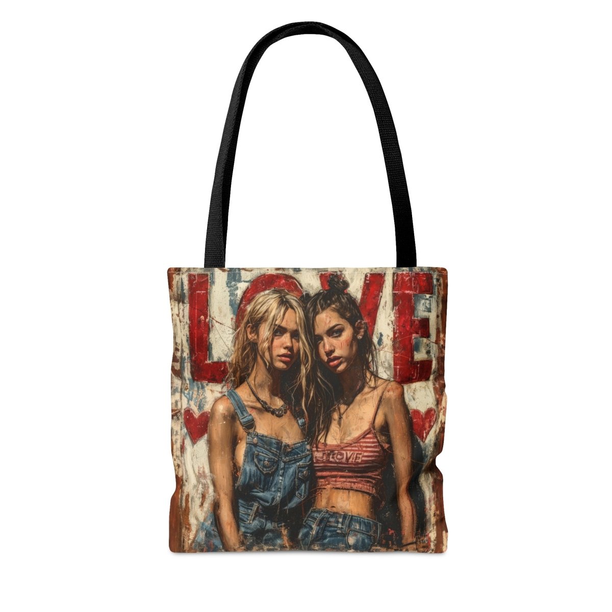 Love and Harmony Tote Bag - Elegant Deer