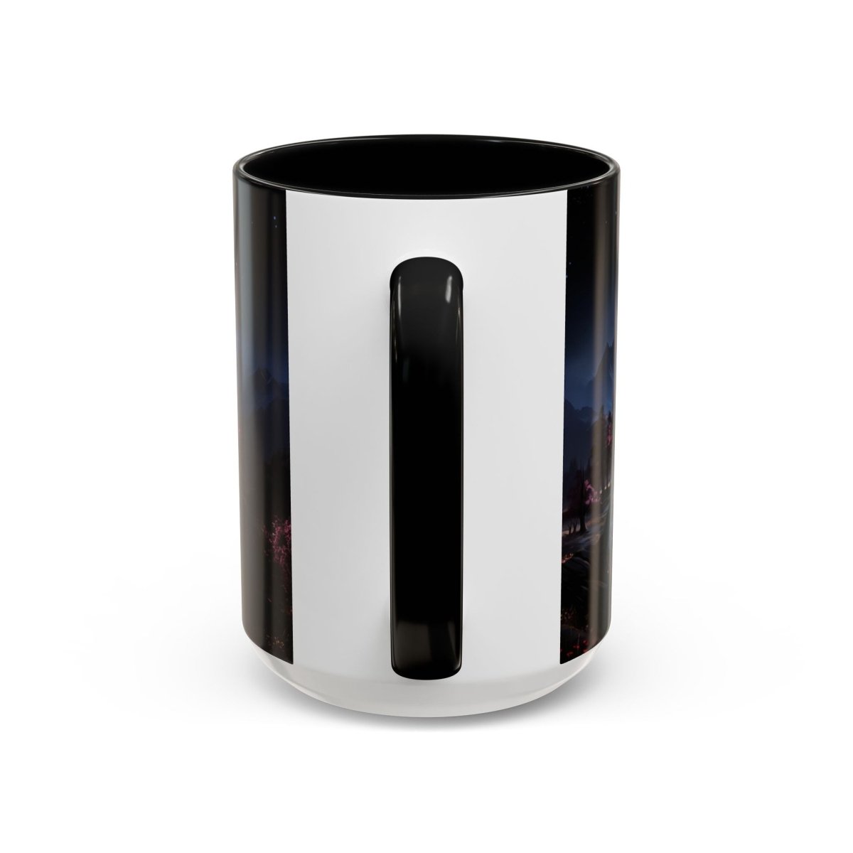 Magical Landscape Coffee Mug, 15oz - Elegant Deer