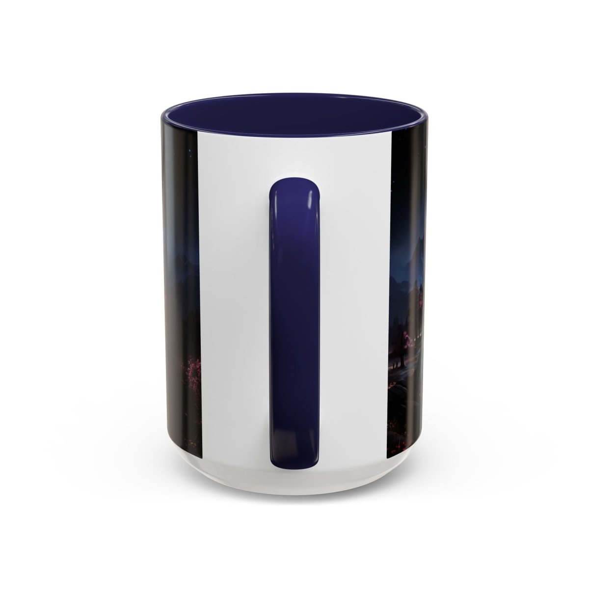 Magical Landscape Coffee Mug, 15oz - Elegant Deer