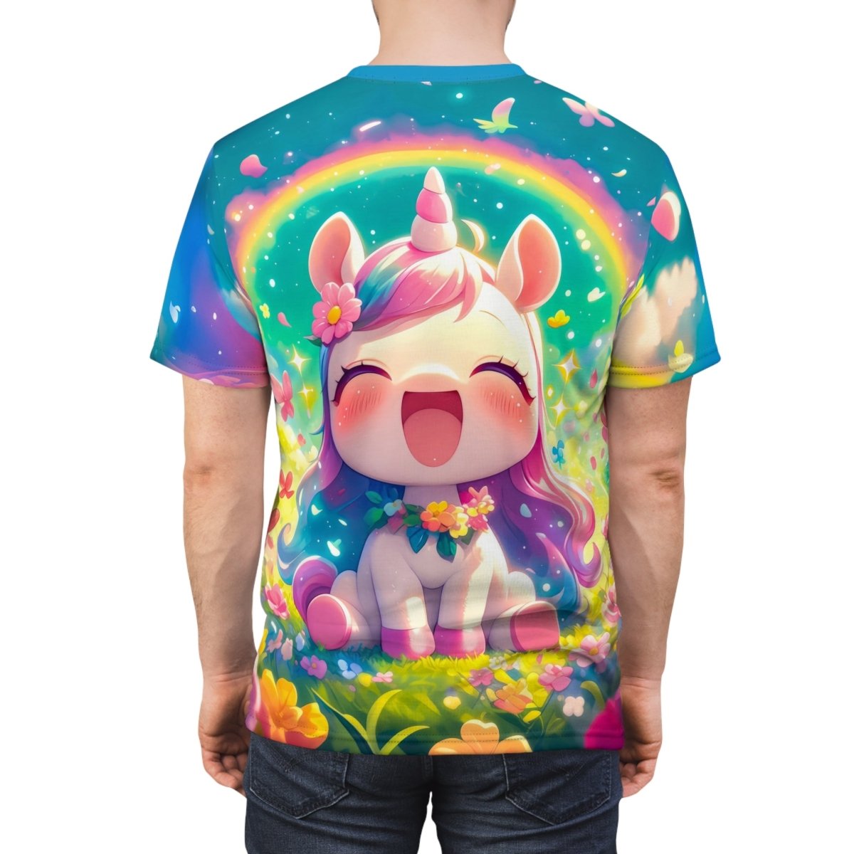 Magical Unicorn Dreams T-Shirt (AOP) - Elegant Deer