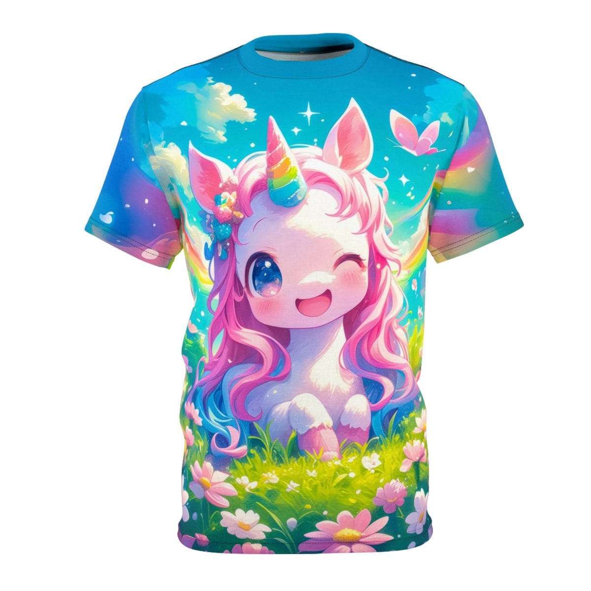 Magical Unicorn Dreams T-Shirt (AOP) - Elegant Deer