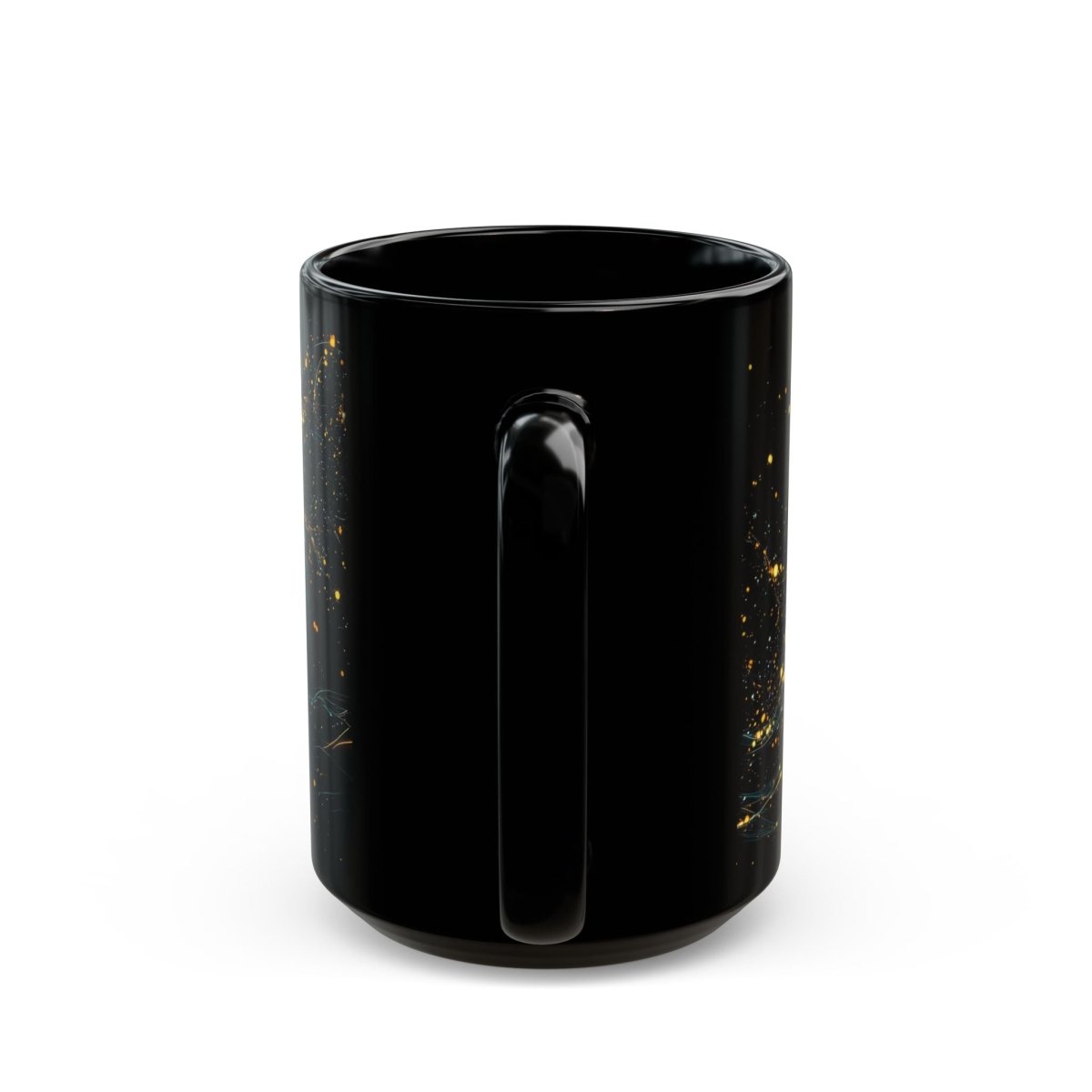 ♒ Mystic Aquarius – Celestial Water Bearer Mug - Elegant Deer